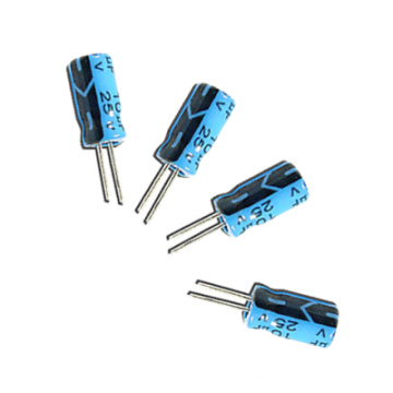 Aluminiumelektrolytkondensator-Miniaturgröße Tmce02-23 des Aluminiums 25V